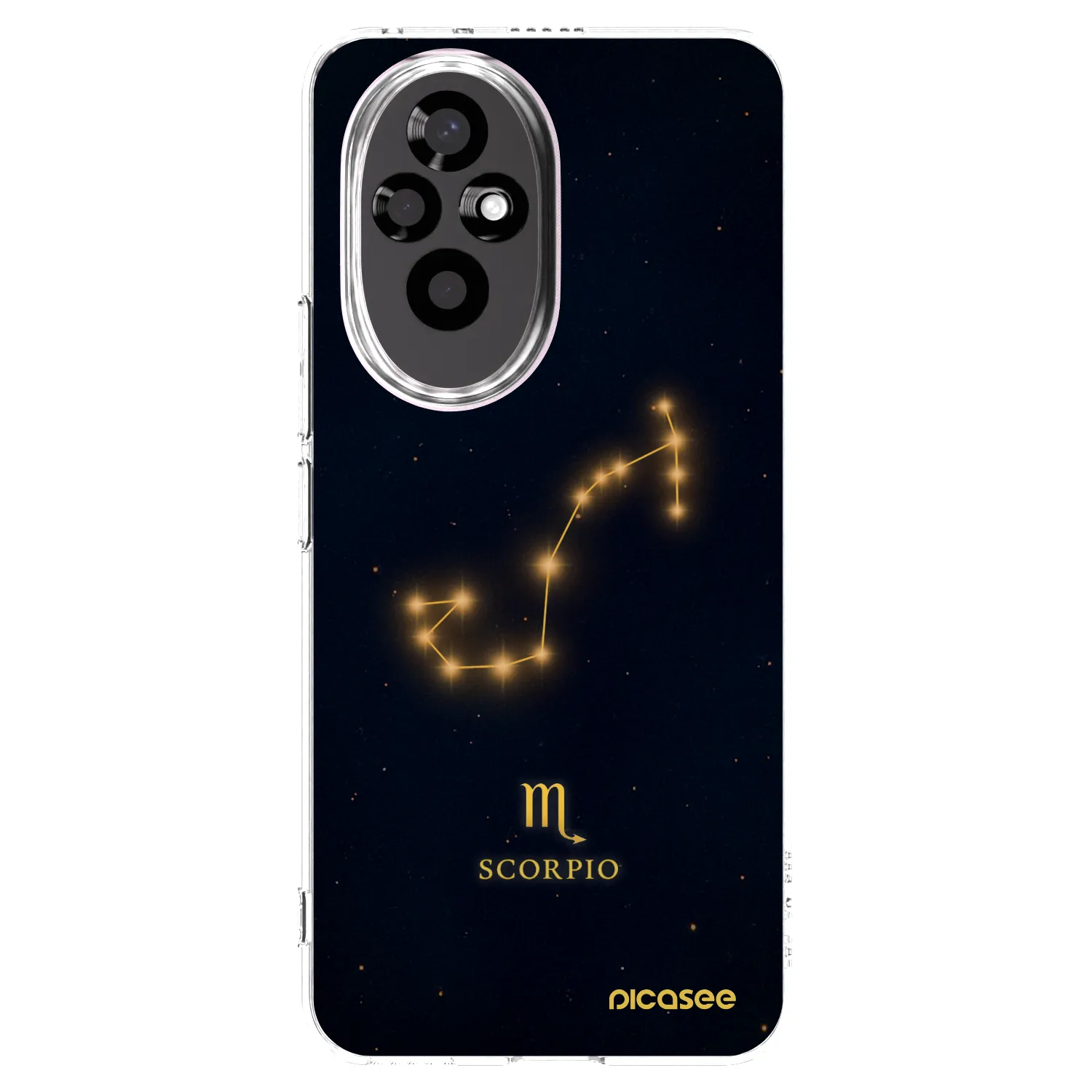 Picasee silikonski prozorni ovitek za Honor 200 Pro 5G - SCORPIO