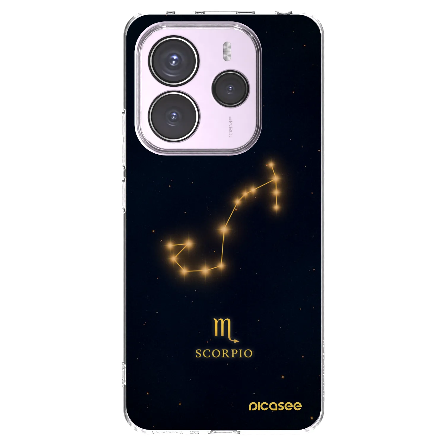 Picasee silikonski prozorni ovitek za Xiaomi Redmi Note 14 5G - SCORPIO