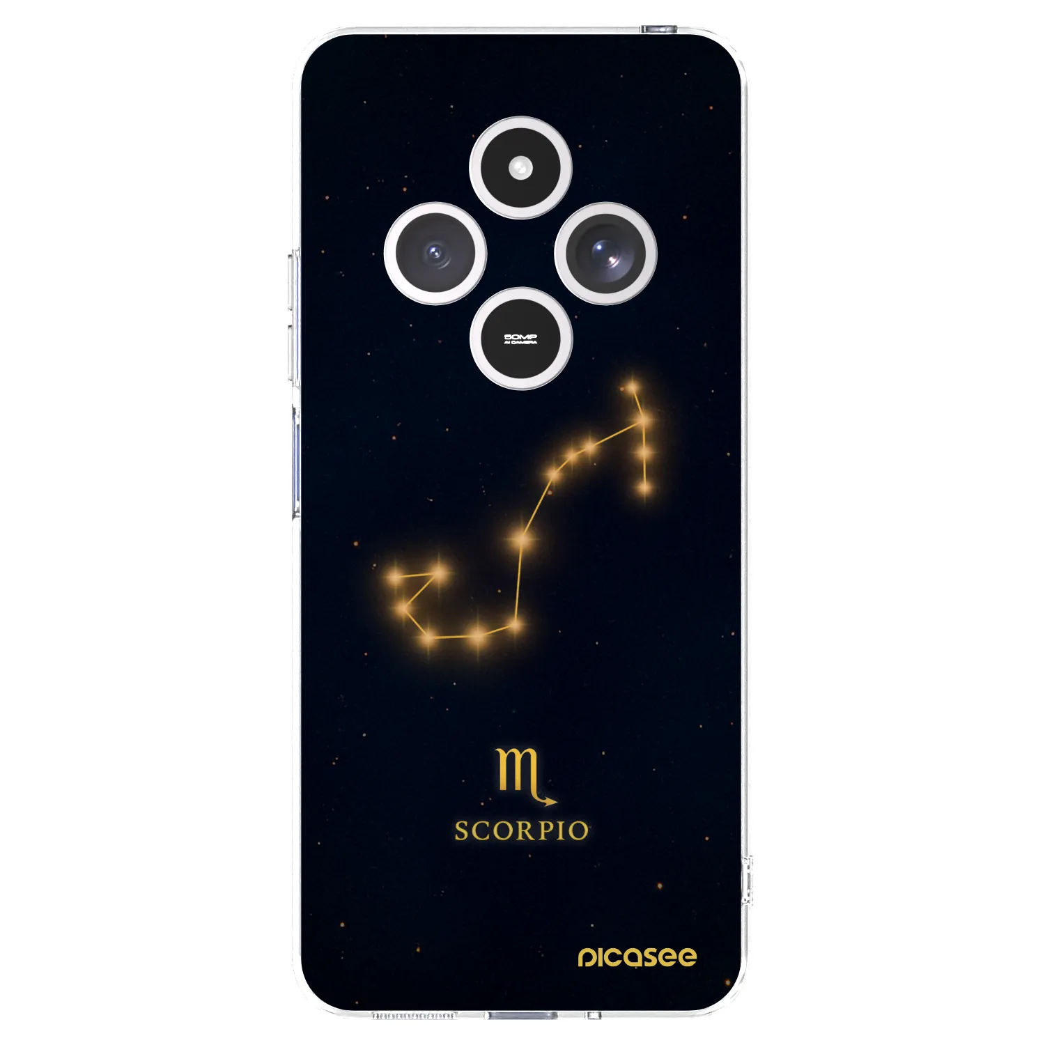 Picasee silikonski prozorni ovitek za Xiaomi Redmi 14C - SCORPIO