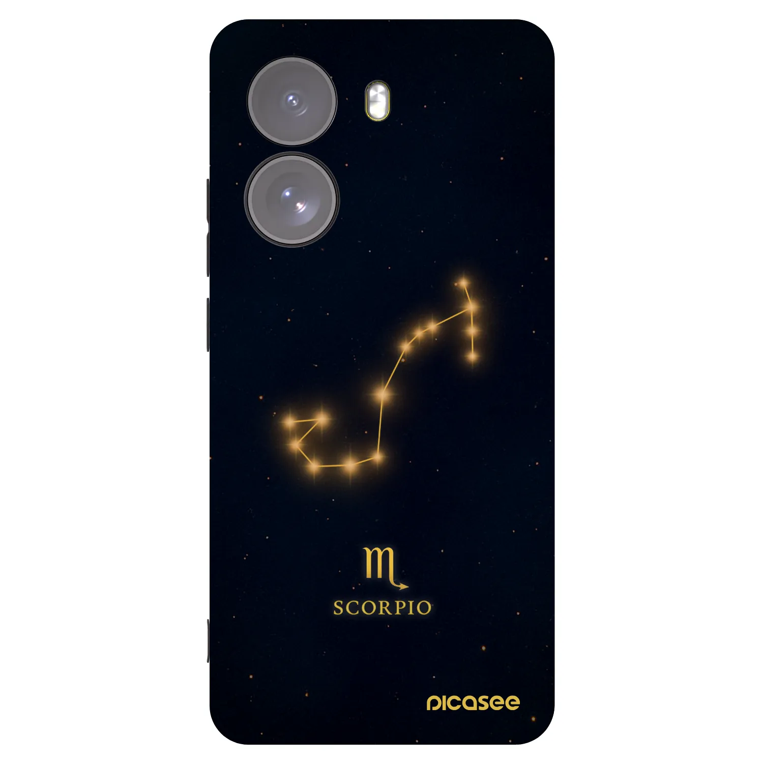 Picasee silikonski črni ovitek za Xiaomi Poco X7 - SCORPIO