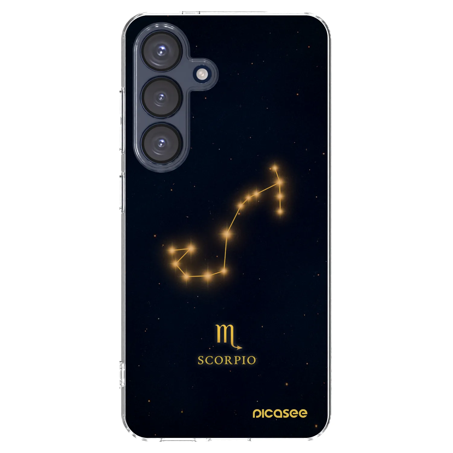 Picasee silikonski prozorni ovitek za Samsung Galaxy S25 5G - SCORPIO