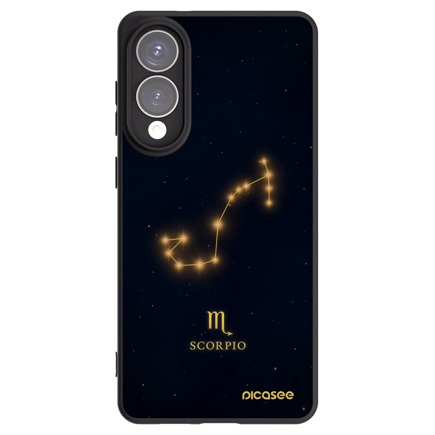 Picasee silikonski črni ovitek za Samsung Galaxy S25 Edge 5G - SCORPIO