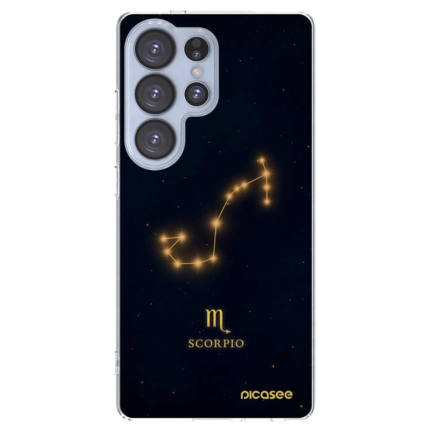 Picasee silikonski prozorni ovitek za Samsung Galaxy S25 Ultra 5G - SCORPIO