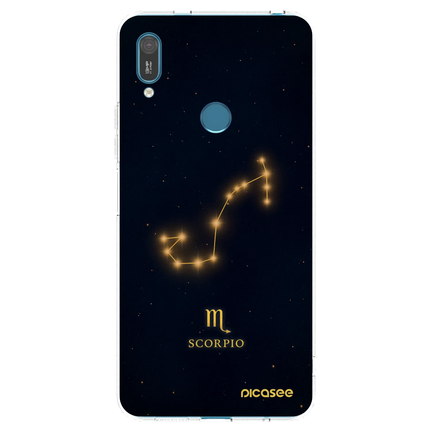 Picasee silikonski prozorni ovitek za Huawei Y7 2019 - SCORPIO