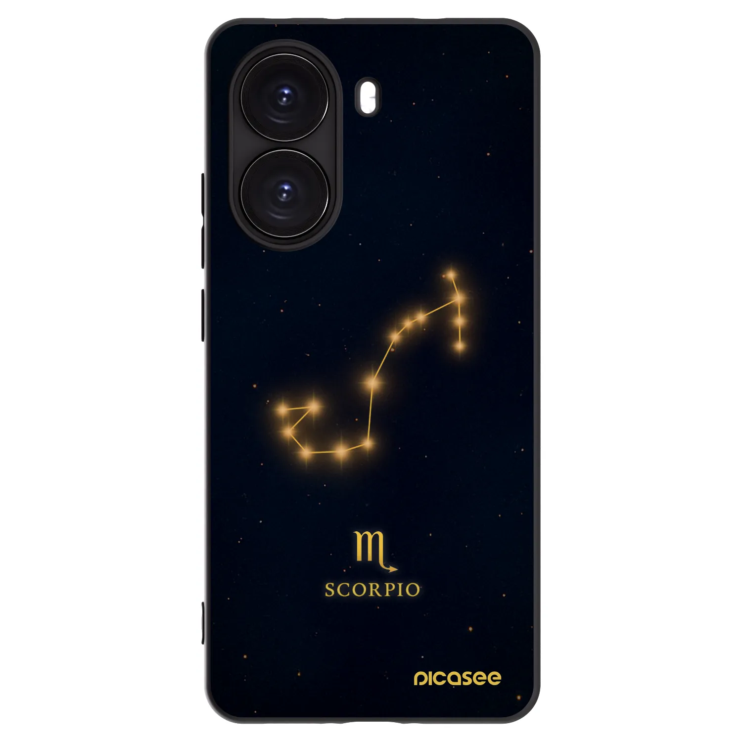 Picasee silikonski črni ovitek za Xiaomi Poco X7 Pro 5G - SCORPIO