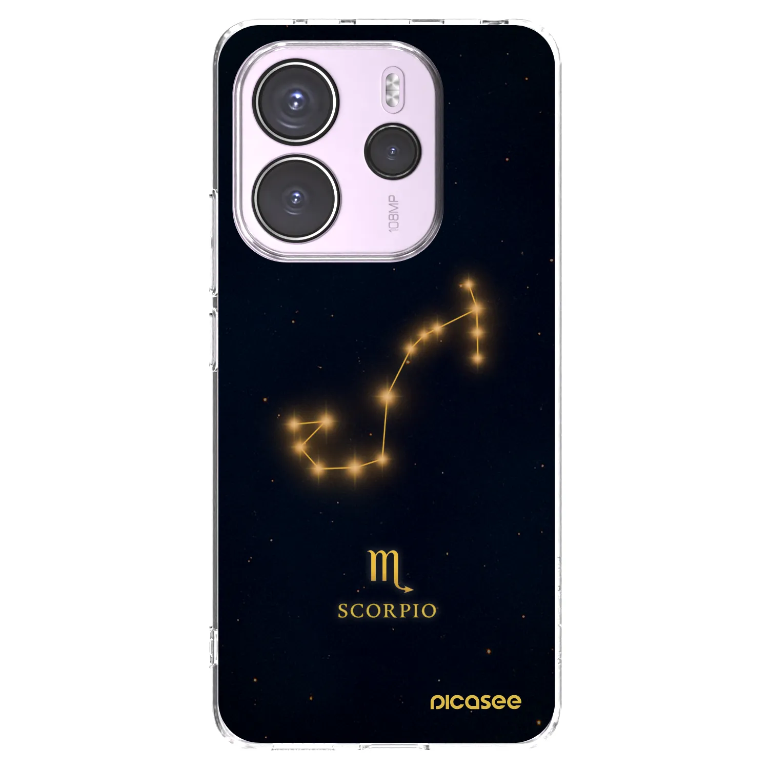 Picasee silikonski prozorni ovitek za Xiaomi Redmi Note 14 4G - SCORPIO