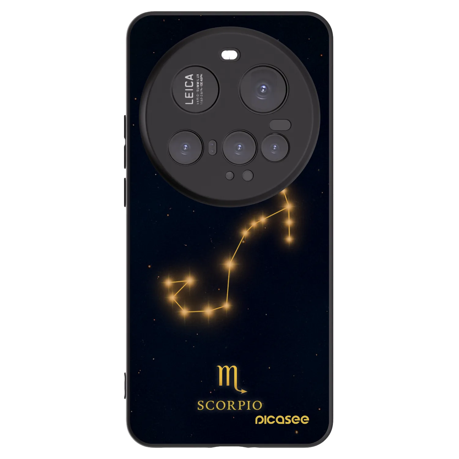 Picasee silikonski črni ovitek za Xiaomi 15 Ultra - SCORPIO