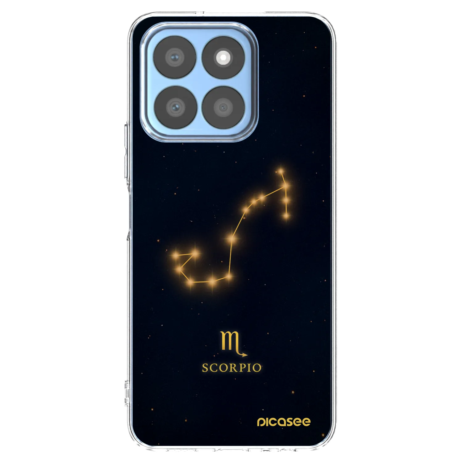 Picasee silikonski prozorni ovitek za Honor X8c - SCORPIO