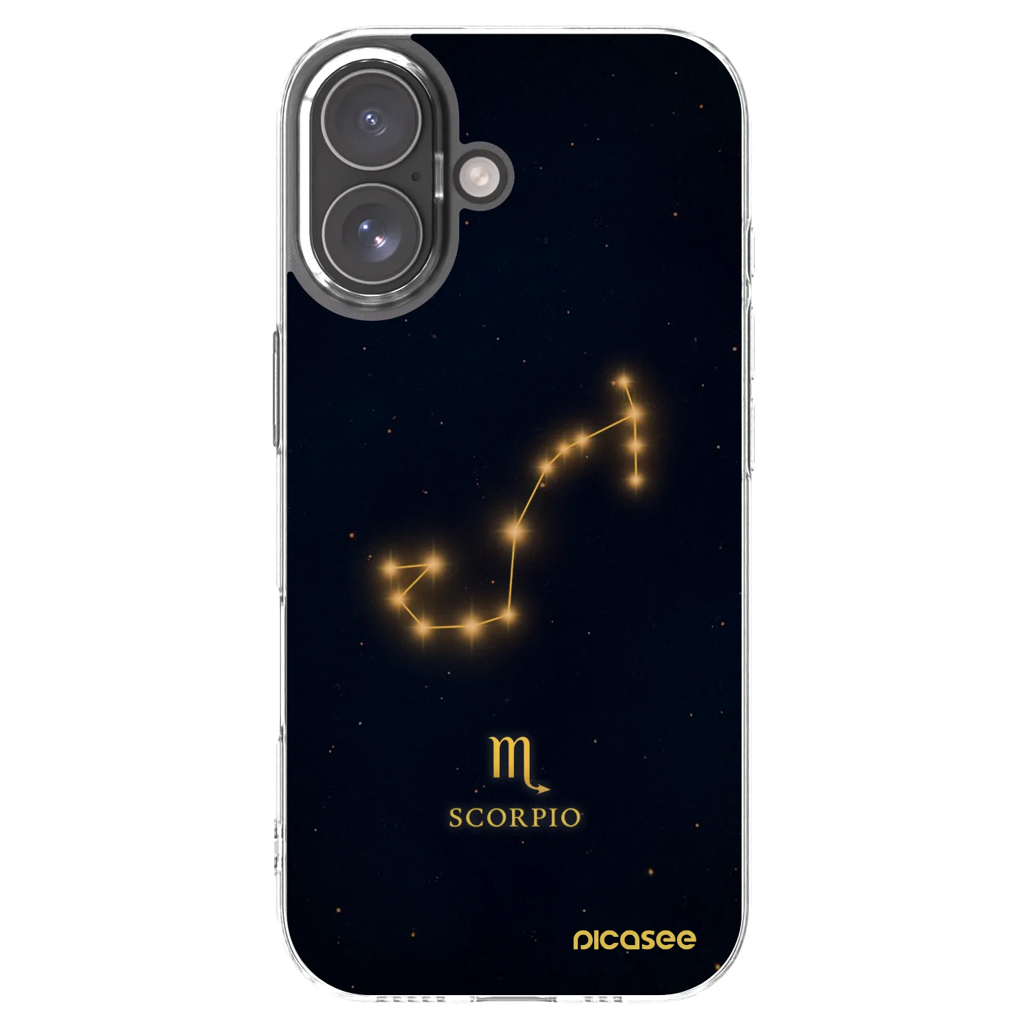 Picasee silikonski prozorni ovitek za Apple iPhone 17 - SCORPIO