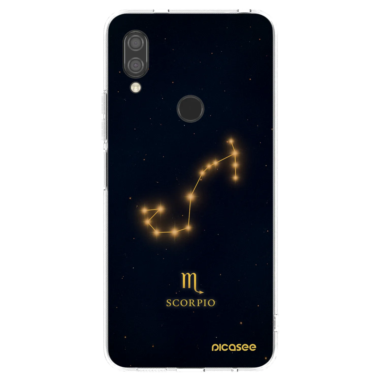Picasee silikonski prozorni ovitek za Xiaomi Redmi 7 - SCORPIO