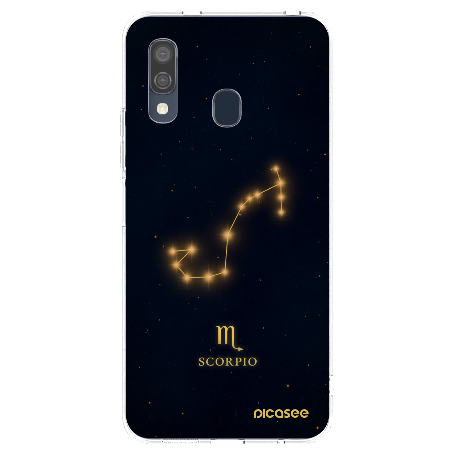 Picasee silikonski prozorni ovitek za Samsung Galaxy A40 A405F - SCORPIO