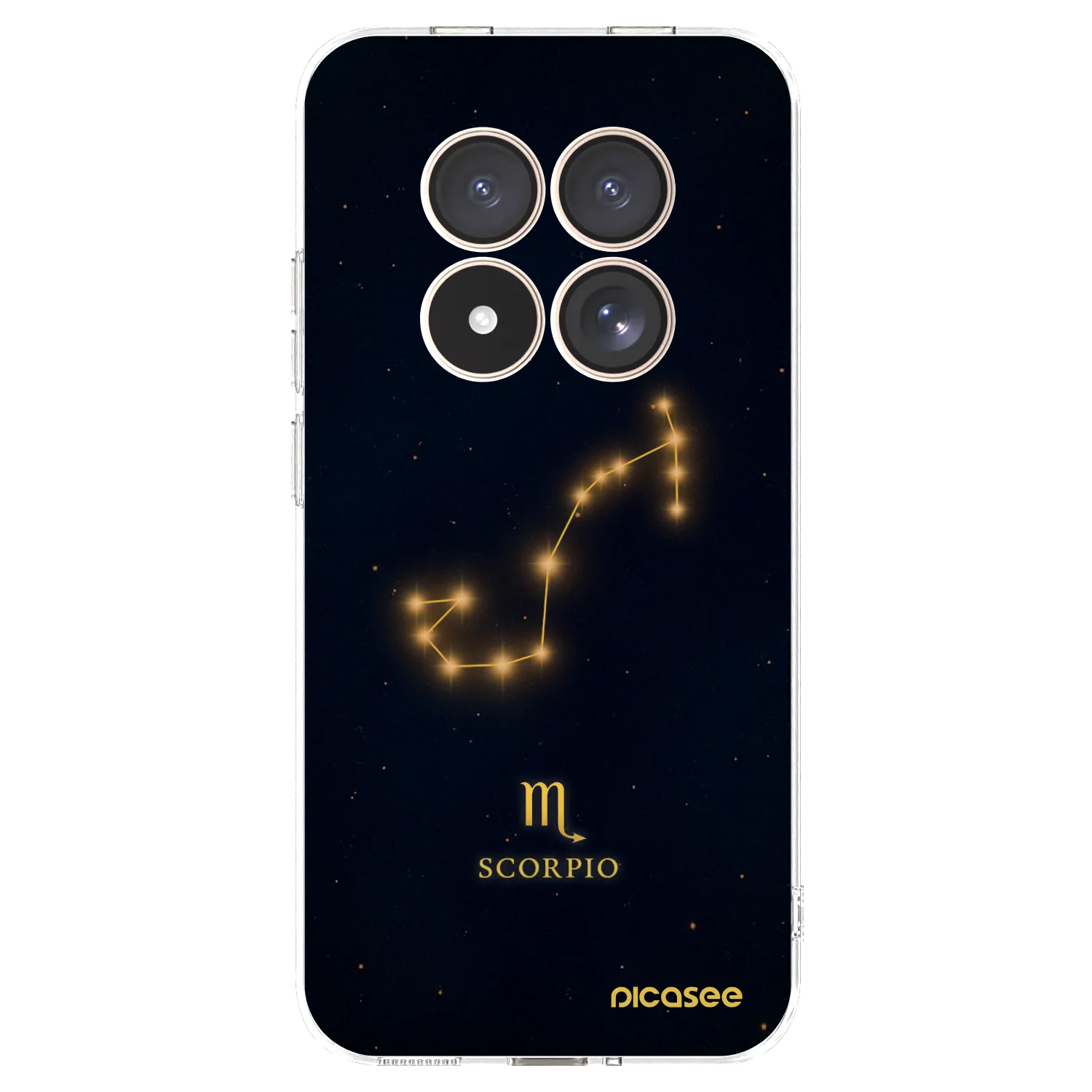 Picasee silikonski prozorni ovitek za Xiaomi Redmi Note 15 Pro 4G - SCORPIO