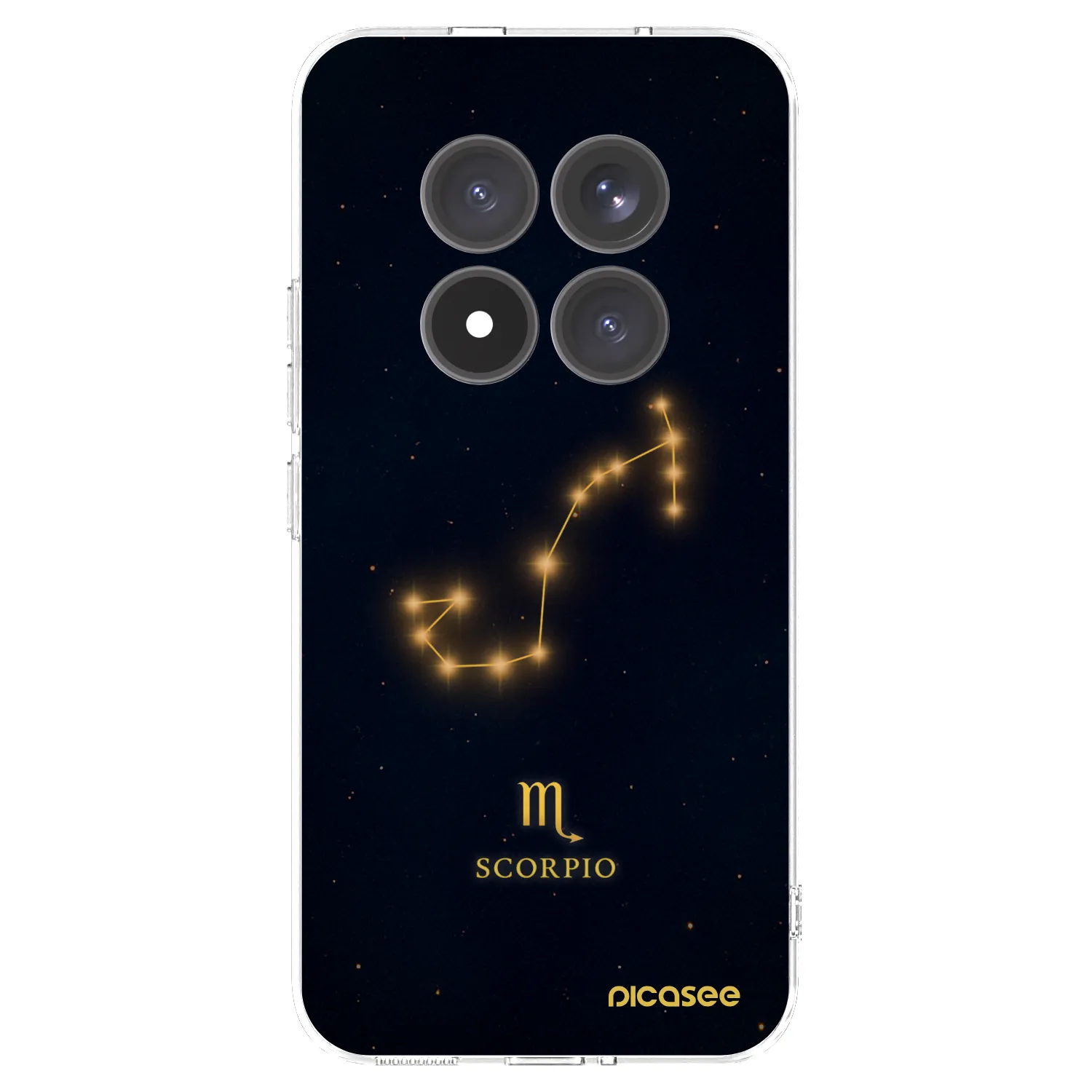 Picasee silikonski prozorni ovitek za Xiaomi Redmi Note 15 Pro+ - SCORPIO