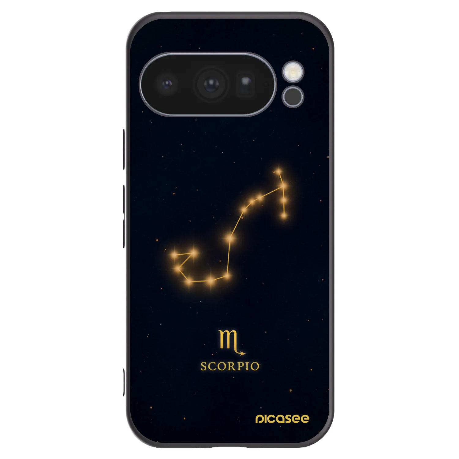 Picasee silikonski črni ovitek za Google Pixel 10 Pro - SCORPIO