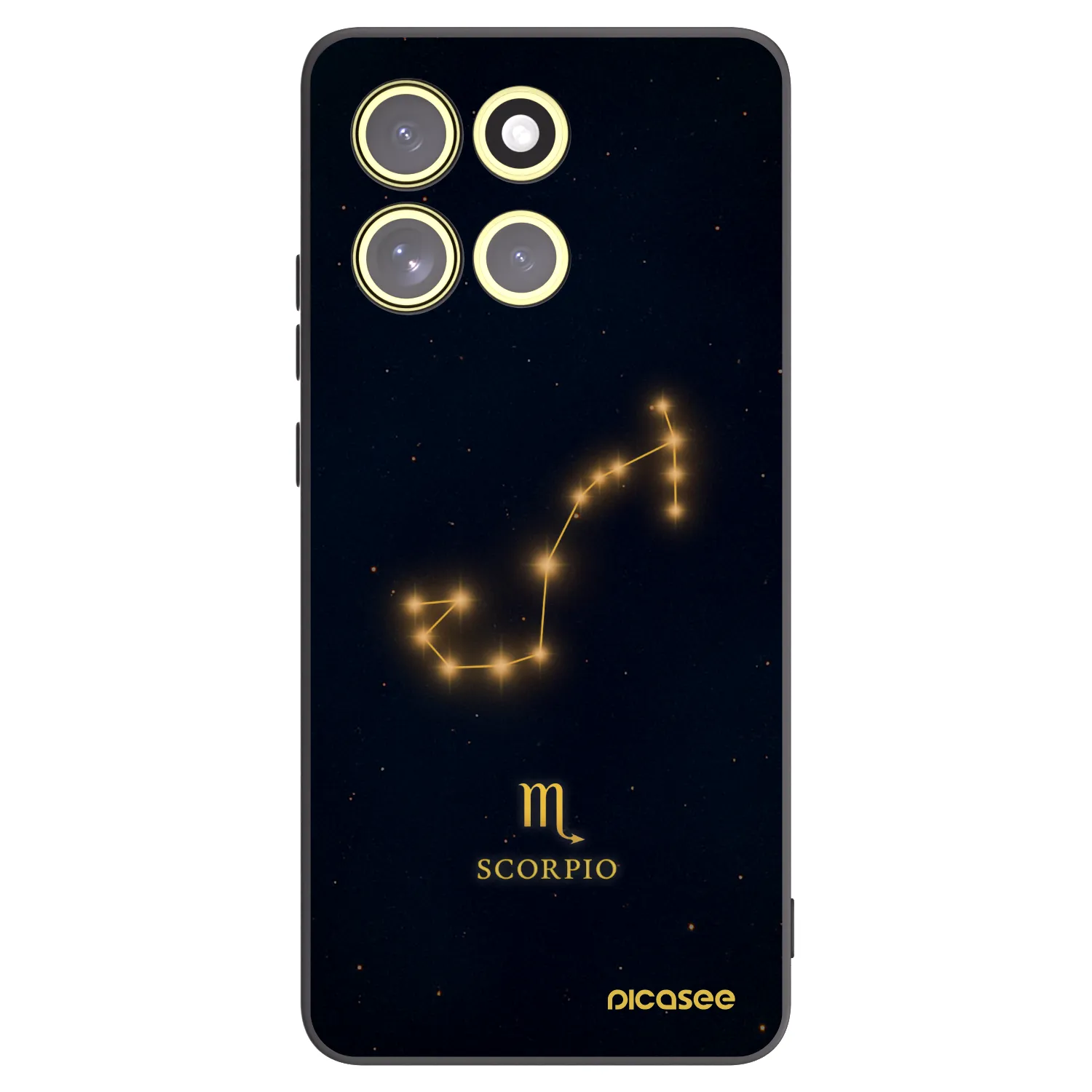 Picasee silikonski črni ovitek za Motorola Moto G86 Power 5G - SCORPIO