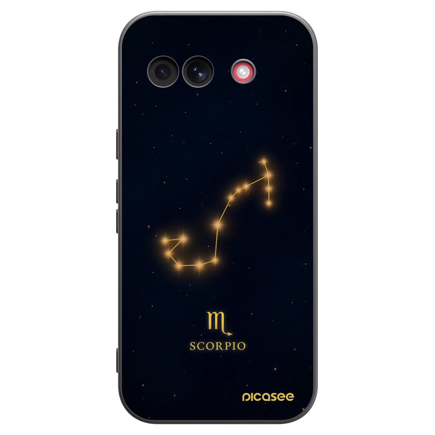 Picasee silikonski črni ovitek za Google Pixel 10a - SCORPIO