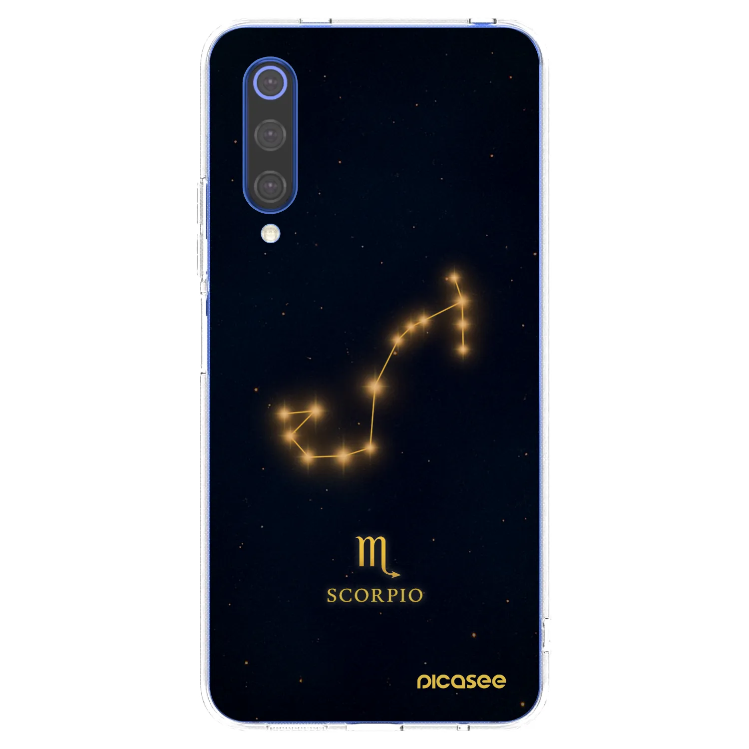 Picasee silikonski prozorni ovitek za Xiaomi Mi 9 SE - SCORPIO