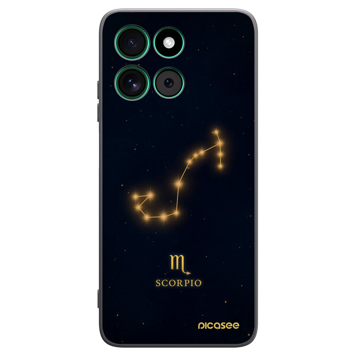 Picasee silikonski črni ovitek za Motorola Moto G57 Power - SCORPIO