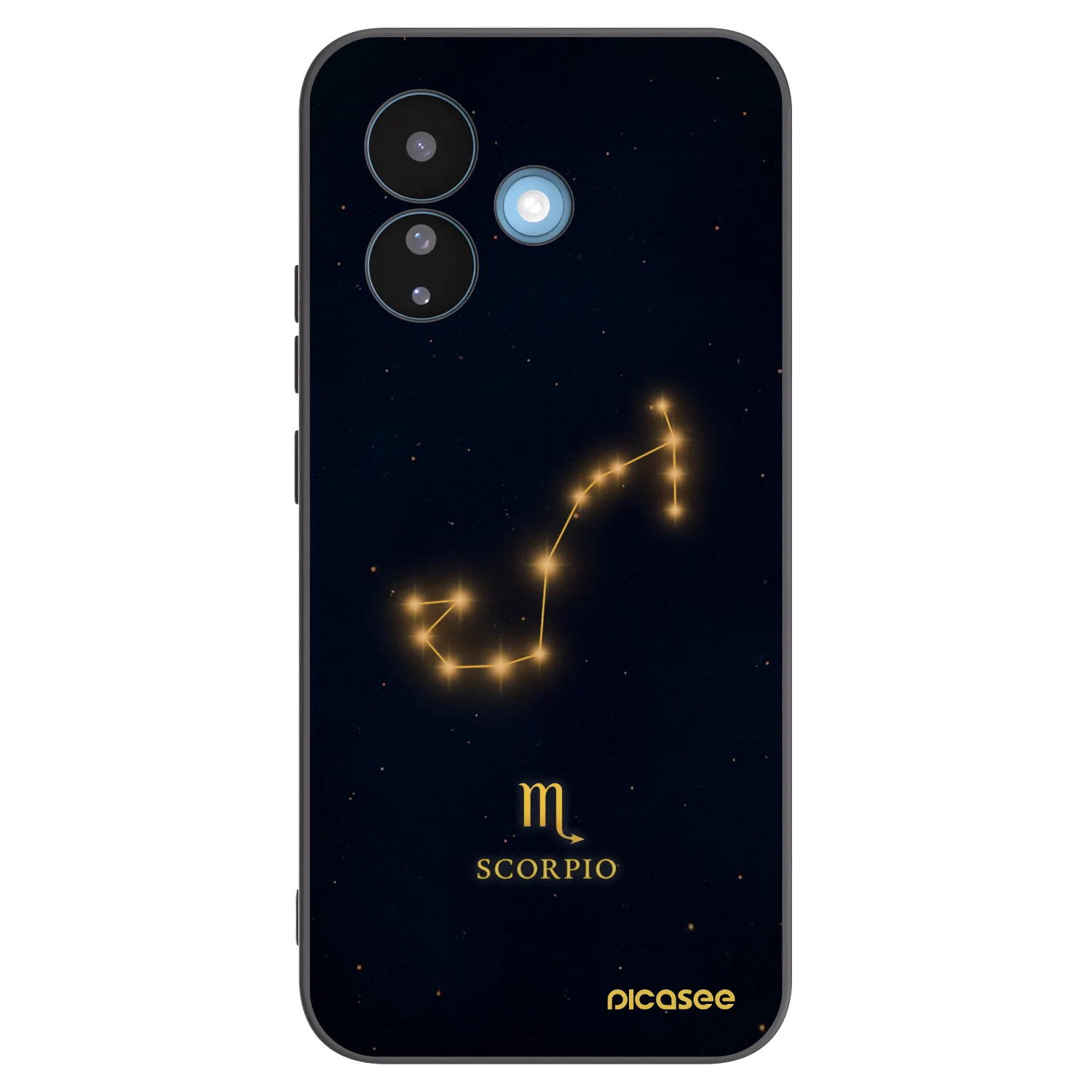 Picasee silikonski črni ovitek za Xiaomi Redmi Note 17 Pro 5G - SCORPIO