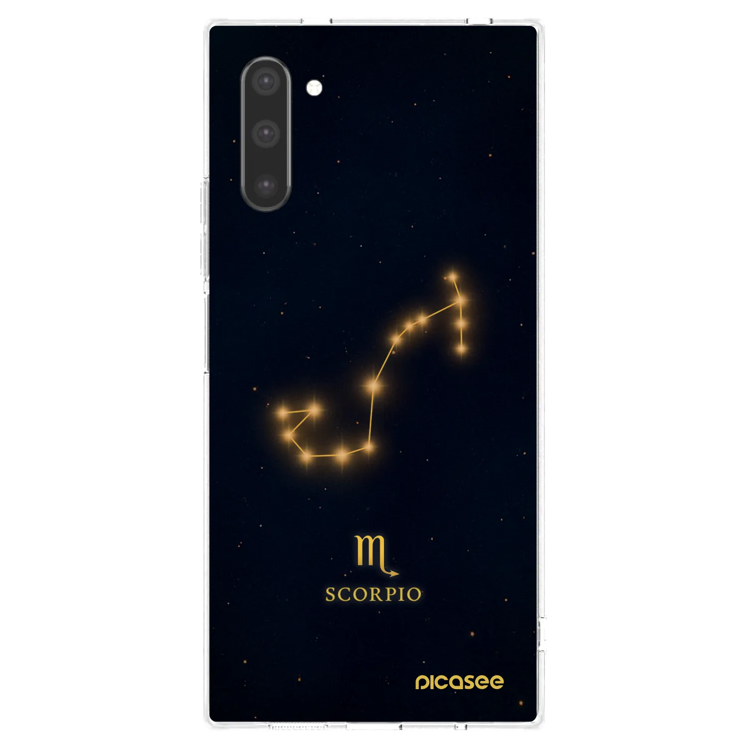 Picasee silikonski prozorni ovitek za Samsung Galaxy Note 10 N970F - SCORPIO