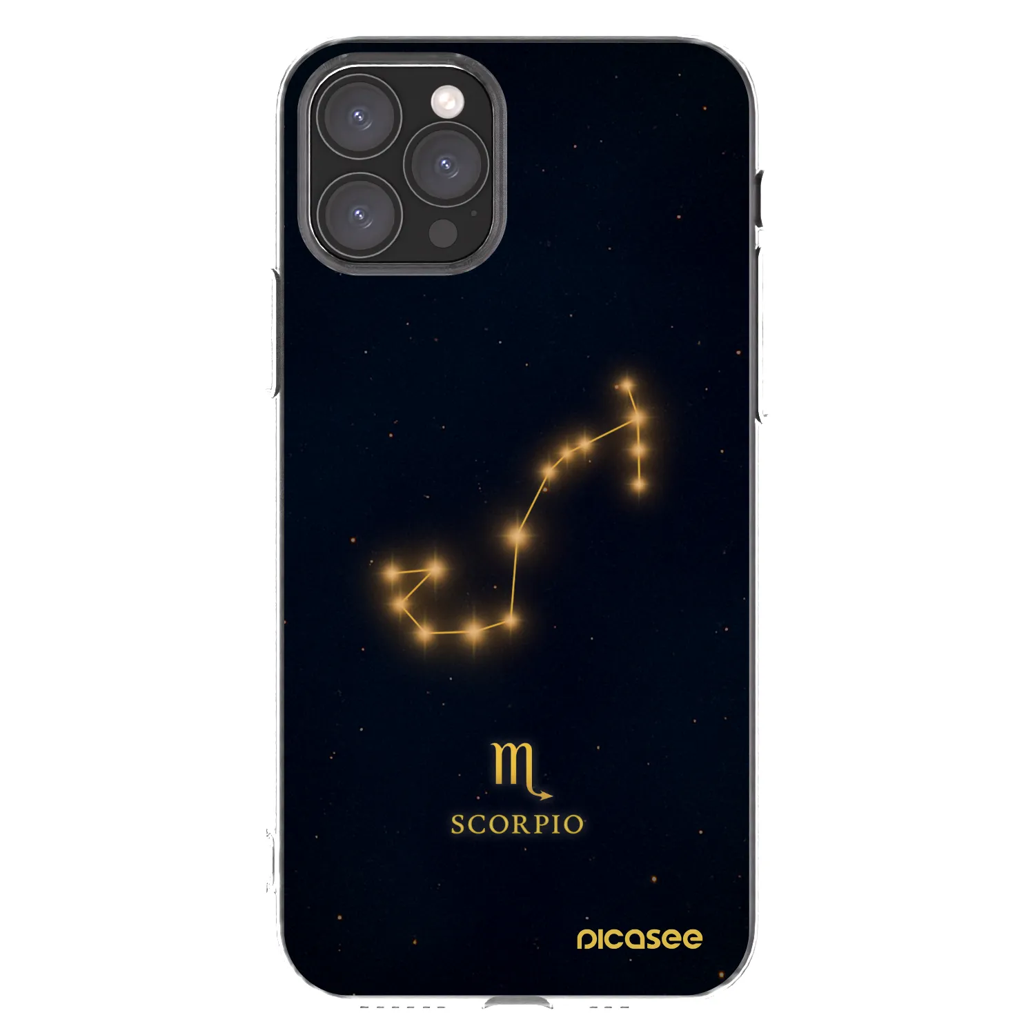 Picasee silikonski prozorni ovitek za Apple iPhone 11 Pro - SCORPIO