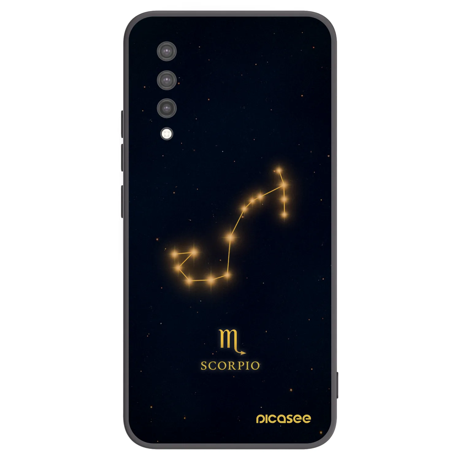 Picasee silikonski črni ovitek za Xiaomi Mi 9 Lite - SCORPIO