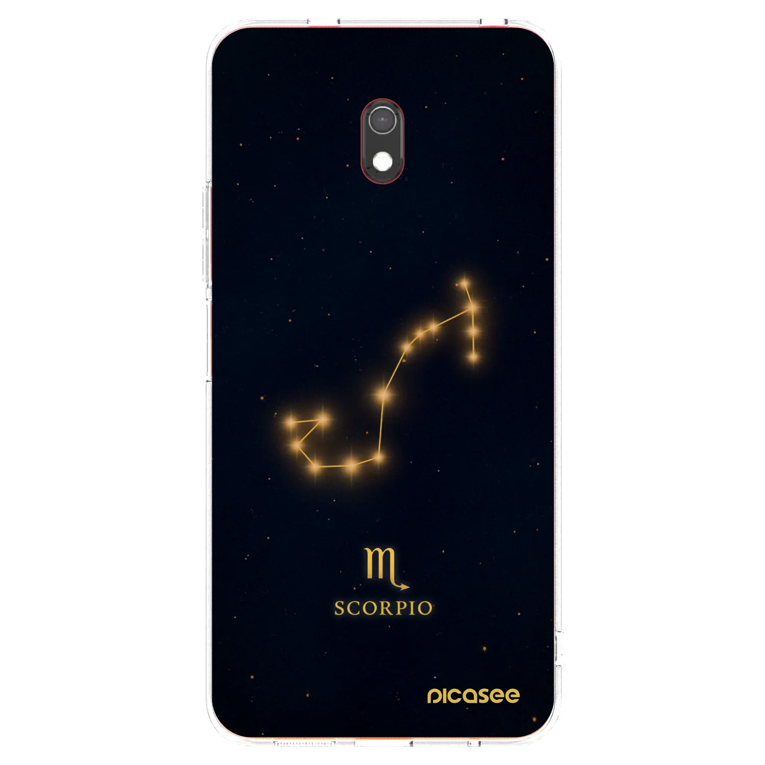 Picasee silikonski prozorni ovitek za Xiaomi Redmi 8A - SCORPIO