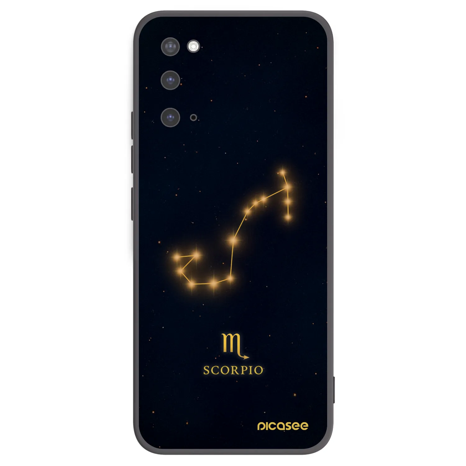 Picasee silikonski črni ovitek za Samsung Galaxy S20 G980F - SCORPIO