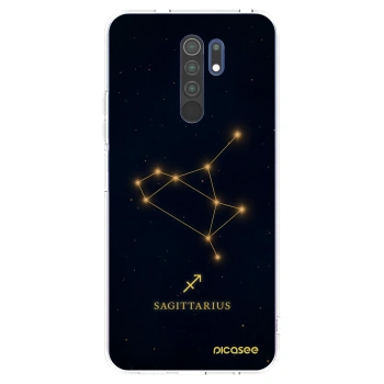 Picasee silikonski prozorni ovitek za Xiaomi Redmi 9 - SAGITTARIUS