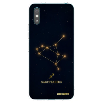 Picasee silikonski prozorni ovitek za Xiaomi Redmi 9A - SAGITTARIUS