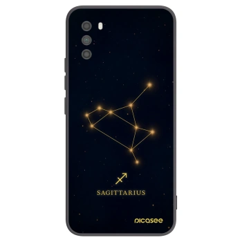 Picasee silikonski črni ovitek za Xiaomi Poco M3 - SAGITTARIUS