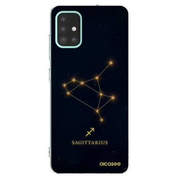 Picasee silikonski prozorni ovitek za Samsung Galaxy M31s - SAGITTARIUS