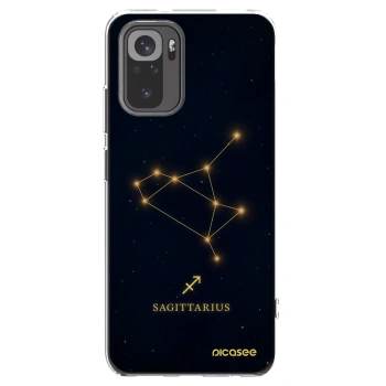Picasee silikonski prozorni ovitek za Xiaomi Redmi Note 10S - SAGITTARIUS