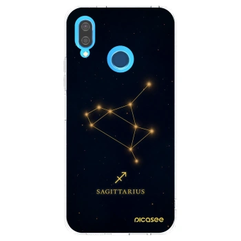 Picasee silikonski prozorni ovitek za Huawei P20 Lite - SAGITTARIUS