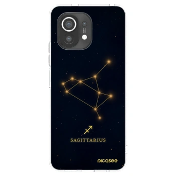 Picasee silikonski prozorni ovitek za Xiaomi Mi 11 - SAGITTARIUS