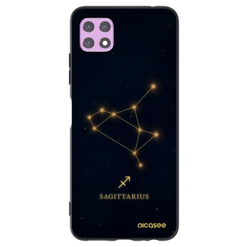 Picasee silikonski črni ovitek za Samsung Galaxy A22 A226B 5G - SAGITTARIUS