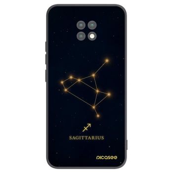 Picasee silikonski črni ovitek za Xiaomi Redmi Note 9T - SAGITTARIUS