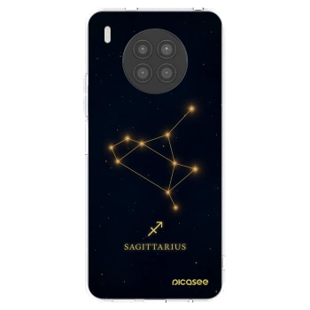 Picasee silikonski prozorni ovitek za Huawei Nova 8i - SAGITTARIUS