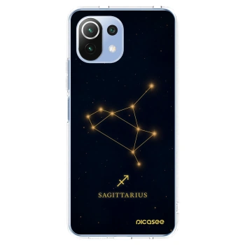 Picasee silikonski prozorni ovitek za Xiaomi 11 Lite 5G NE - SAGITTARIUS