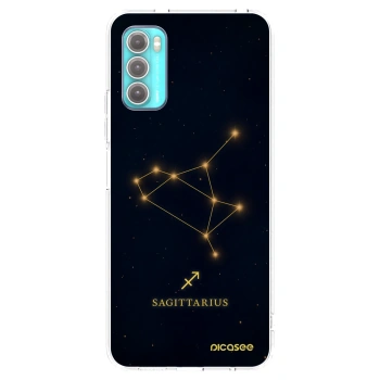 Picasee silikonski prozorni ovitek za Motorola Moto G60 - SAGITTARIUS