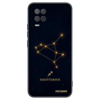 Picasee silikonski črni ovitek za Realme 8 5G - SAGITTARIUS