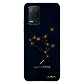Picasee silikonski prozorni ovitek za Realme 8 5G - SAGITTARIUS