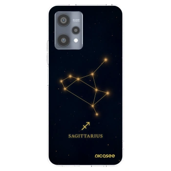 Picasee silikonski prozorni ovitek za Realme 9 Pro 5G - SAGITTARIUS