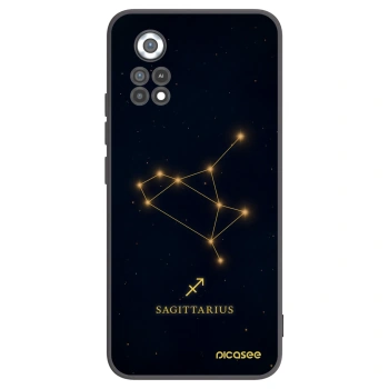 Picasee silikonski črni ovitek za Xiaomi Poco X4 Pro 5G - SAGITTARIUS