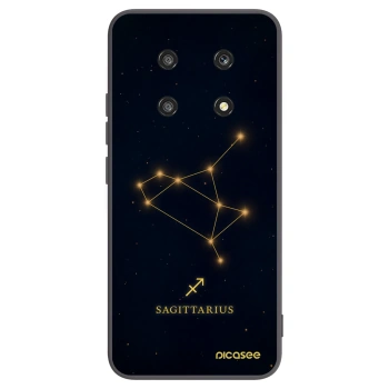 Picasee silikonski črni ovitek za Honor Magic4 Lite 5G - SAGITTARIUS