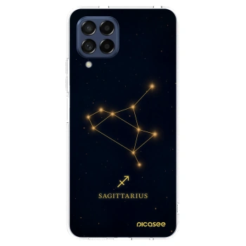 Picasee silikonski prozorni ovitek za Samsung Galaxy M53 5G - SAGITTARIUS
