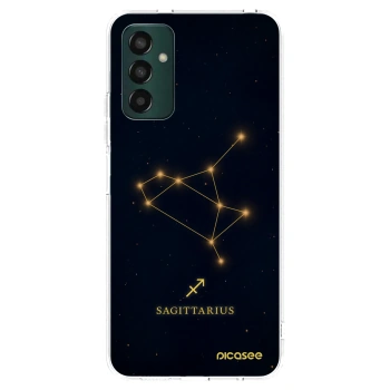 Picasee silikonski prozorni ovitek za Samsung Galaxy M13 M135F - SAGITTARIUS