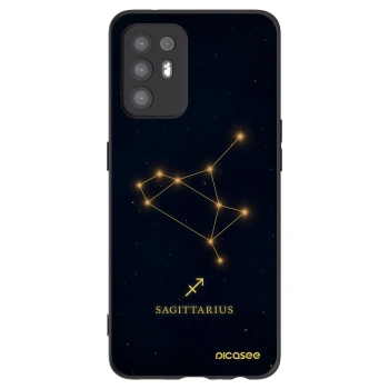 Picasee silikonski črni ovitek za OPPO A94 5G - SAGITTARIUS