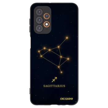 Picasee silikonski črni ovitek za Samsung Galaxy A23 A236B 5G - SAGITTARIUS