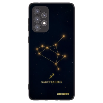 Picasee silikonski črni ovitek za Samsung Galaxy A73 5G - SAGITTARIUS